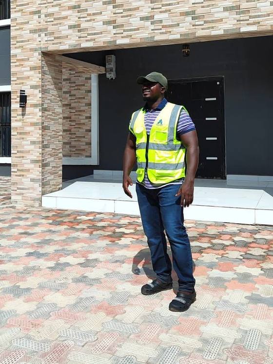 Ousainou Boye, Chief Executive Officer, photographed on site.